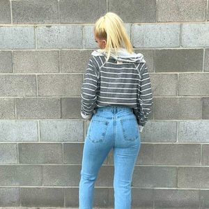 Women’s Billabong Striped Reversible Hoodie XS-M